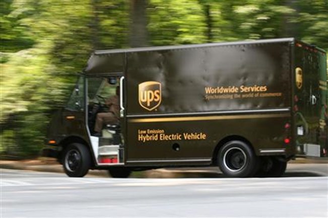משאיות ירוקות ל-UPS