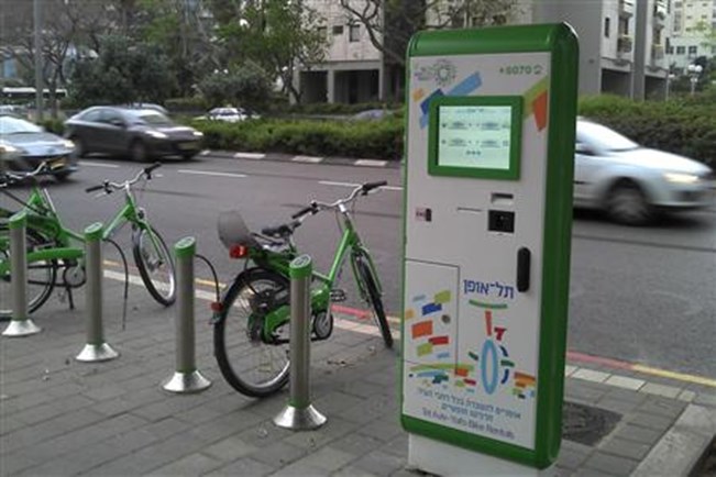 פרוייקט השכרת אופניים בתל אביב יוצא לדרך
