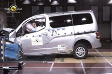 כתבה יורו NCAP: ניסאן NV200 נכשל, הפנאי הקטנים עוברים בהצלחה (וידאו)