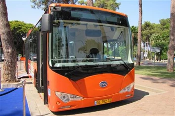 אוטובוס חשמלי ראשון בישראל