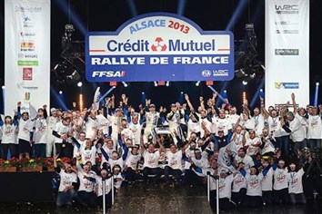ראלי צרפת 2013: אוג'ייה זוכה באליפות