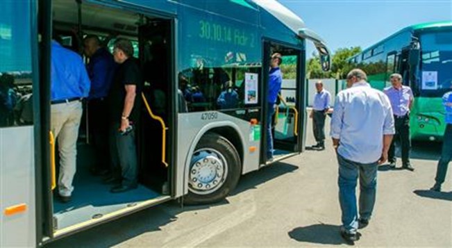אגד השיקה אוטובוסים חשמליים בשירות סדיר