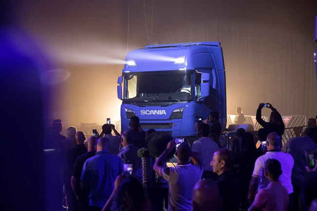 סקניה משיקה בישראל את דור המשאיות הבא ודגם חדש