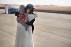 002_Saudi racing driver, Aseel Al Hamad celebrates the end of the ban on women drivers and the launch of World Driving Day with a lap of honour in a Jaguar F-TYPE.jpg