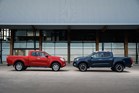 Nissan Navara - King Cab Red and Double Cab Blue 2.jpg