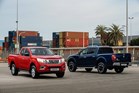 Nissan Navara - King Cab Red and Double Cab Blue.jpg