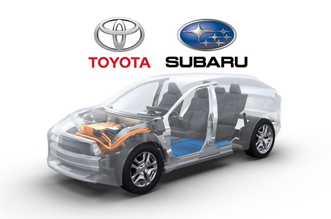 סובארו וטויוטה יפתחו יחד רכב פנאי חשמלי ופלטפורמה