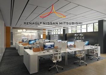 ברית רנו-ניסאן-מיצובישי חונכת מרכז חדשנות בתל-אביב