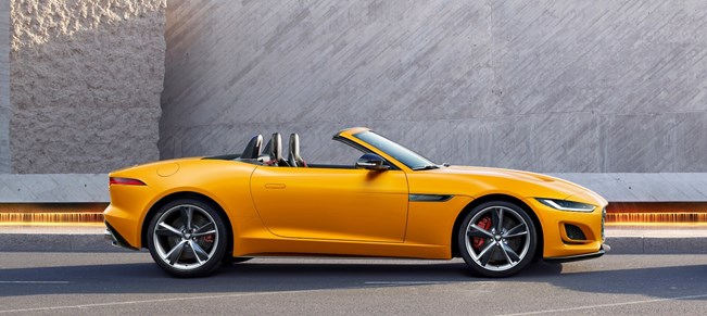 יגואר F-Type מתחדשת ומתחזקת: עד 575 כ