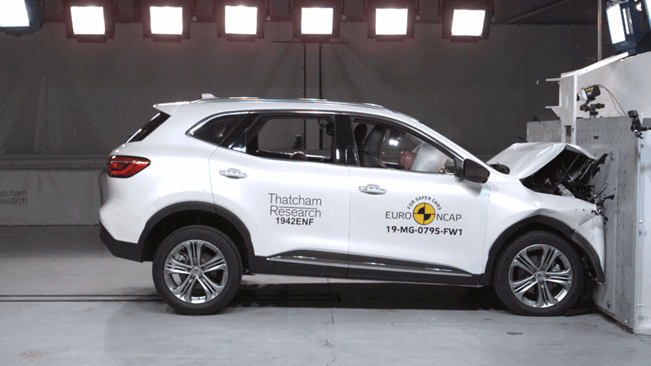 מבחן בטיחות: רכב הפנאי החשמלי של MG זכה בחמישה כוכבים