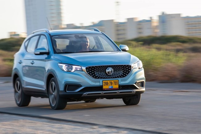 MG ZS EV — אוטו השנה 2021 בקטגוריית רכב חשמלי