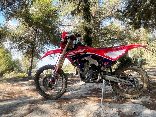 הונדה CRF250RX - רכיבת בזק