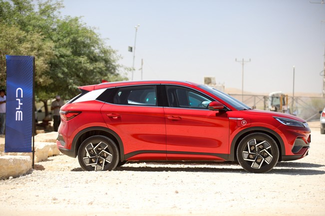 BYD אטו 3 – מבחן דרכים