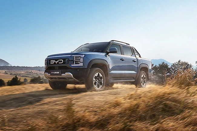 BYD שארק – טנדר ראשון, והוא היברידי־נטען