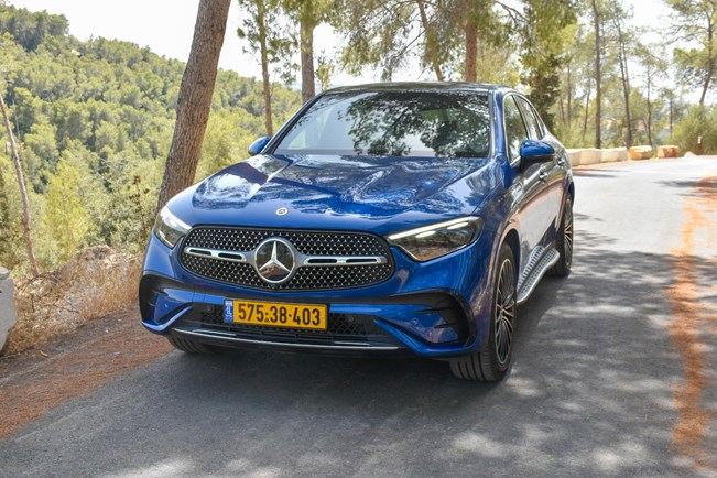 מרצדס GLC קופה מבחן