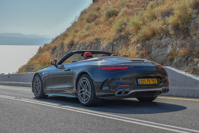 מרצדס AMG SL55 - מבחן דרכים