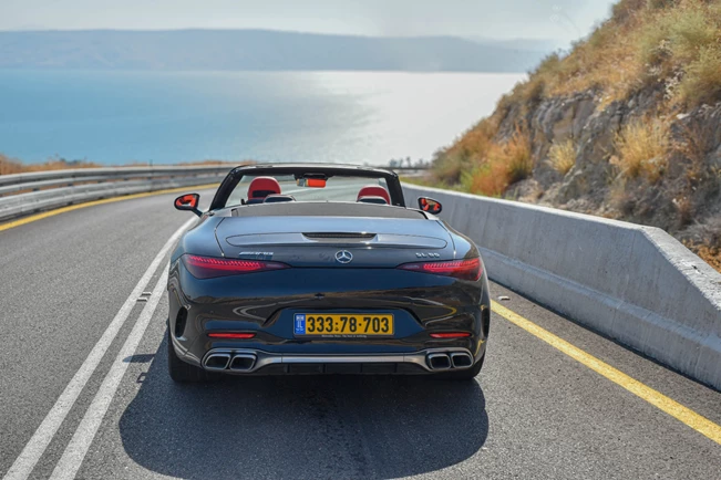 מרצדס AMG SL55 - מבחן דרכים
