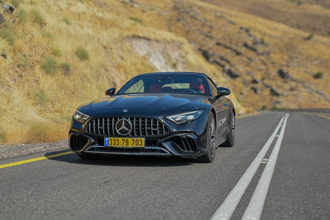 מרצדס AMG SL55 - מבחן דרכים