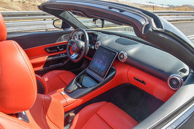 מרצדס AMG SL55 - מבחן דרכים