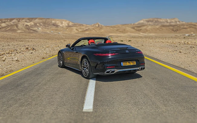 מרצדס AMG SL55 מבחן