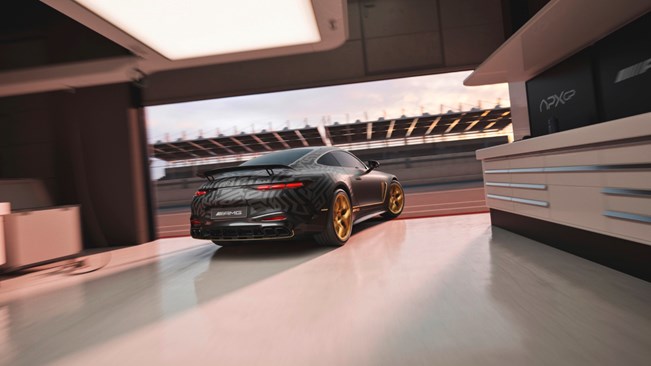כוכבת קולנוע: מרצדס AMG GT במהדורה מוגבלת