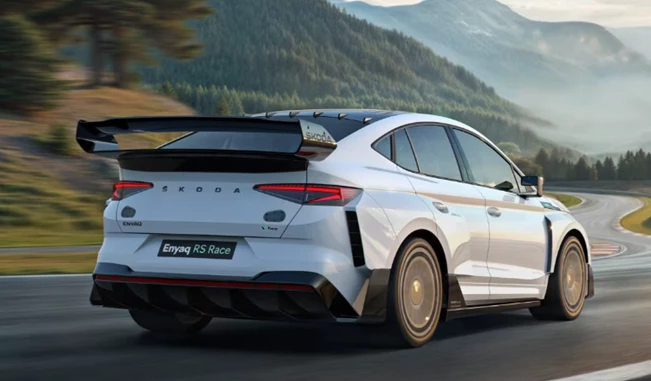 סקודה Enyaq RS Race: קונספט חשמלי קיצוני עם ביצועי מסלול
