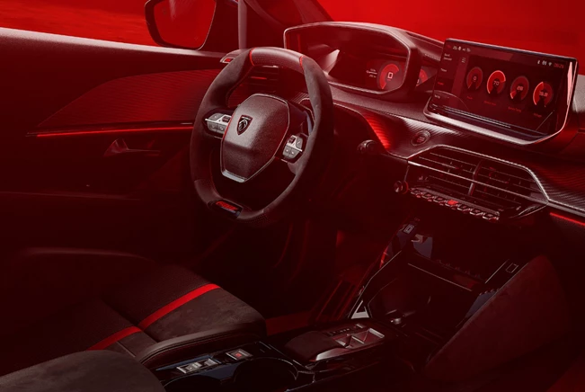 פיג'ו חושפת את e‑208 GTi