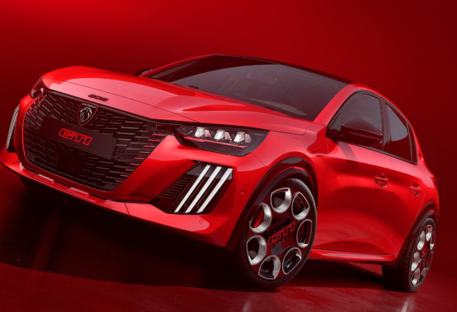 פיג'ו חושפת את e‑208 GTi